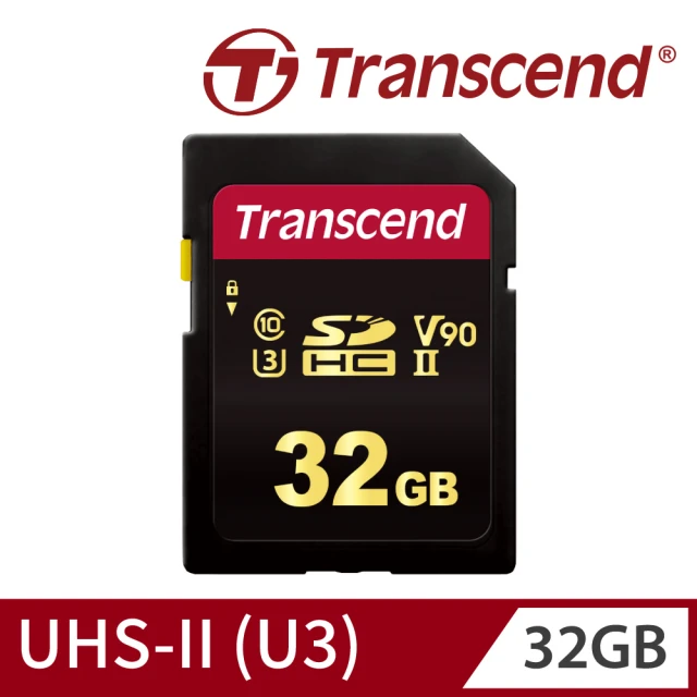 【Transcend 創見】SDC700S SDHC UHS-II U3 V90 32GB 記憶卡(TS32GSDC700S)