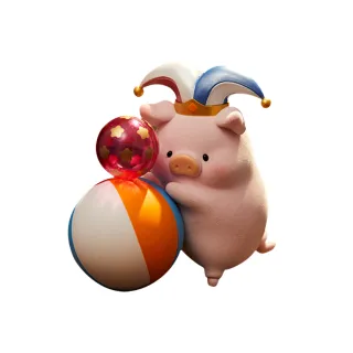 【TOYZEROPLUS】罐頭豬 LuLu 歡樂時光系列盲盒(兩入隨機款)