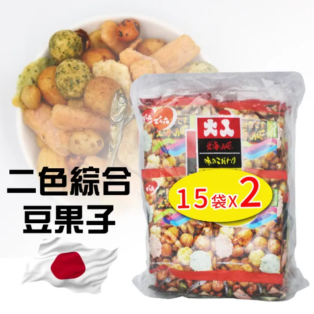 【美式賣場】天六 二色綜合14+1袋入大包裝豆果子(365gx2入)