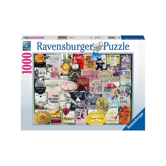 【Ravensburger】維寶拼圖  紅酒標籤收藏 1000片