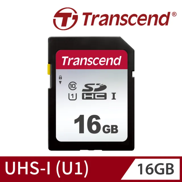 Transcend 創見】SDC300S SDHC UHS-I U1 16GB 記憶卡(TS16GSDC300S