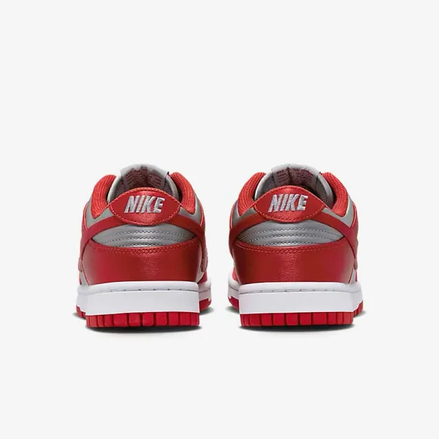 NIKE 耐吉】Wmns Dunk Low UNLV Satin 灰紅緞面絲綢女鞋紅色(DX5931