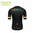 【MONTON】Rainbow黑/藍/白色女款短車衣(女性自行車服飾/短袖車衣/自行車衣)