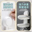 【ARZ】TAI LI 太力 無痕強力吸盤 肥皂置物盒(肥皂瀝水架 香皂架 菜瓜布架 肥皂盒 香皂盤)