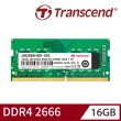 【Transcend 創見】JetRam DDR4 2666 16GB 筆記型記憶體(JM2666HSE-16G)