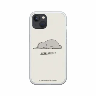 【RHINOSHIELD 犀牛盾】iPhone 14/Plus/14 Pro/Max Mod NX手機殼/I Love Doodle-大象(I Love Doodle)