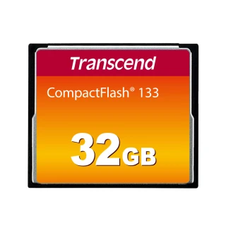 【Transcend 創見】133X CF 32GB 記憶卡(TS32GCF133)