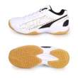 【VICTOR 勝利體育】男女專業羽球鞋-4E-訓練 運動 羽毛球 U型楦 勝利 白黑金(A170-AC)