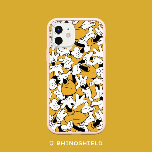 【RHINOSHIELD 犀牛盾】iPhone 14/Plus/14 Pro/Max Mod NX邊框背蓋手機殼/米奇系列-米奇手腳(迪士尼)