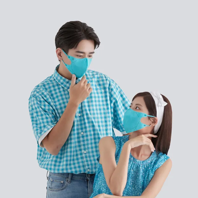 【藍鷹牌】驚艷款 N95醫用立體型成人口罩4盒 三色綜合款 30片/盒(歐戀橘、花青綠、黛紫色)