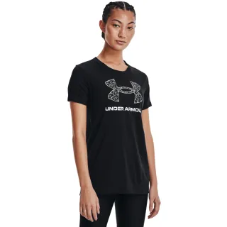 【UNDER ARMOUR】UA 618精選 女 TRAINING GRAPHIC 短袖T-Shirt _1356305-003(黑)