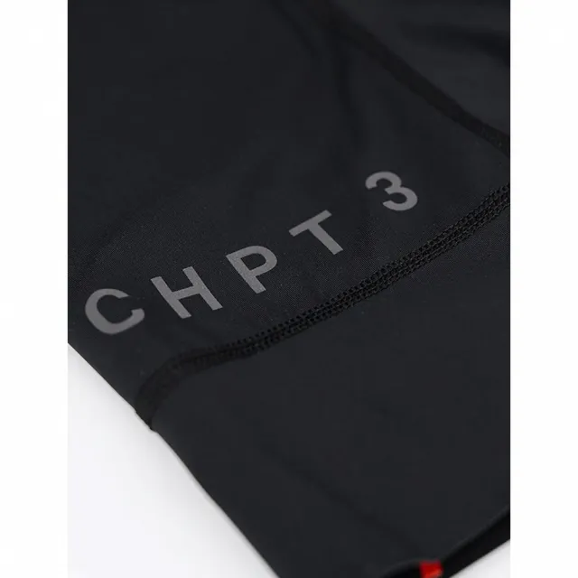 【CHPT3】Bib Short 男性春夏車褲 炭黑(B6CS-MBI-BKXXXM)