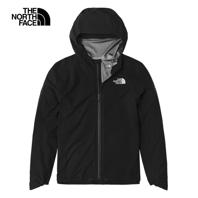 The North Face 北面男款黑色舒適保暖戶外連帽外