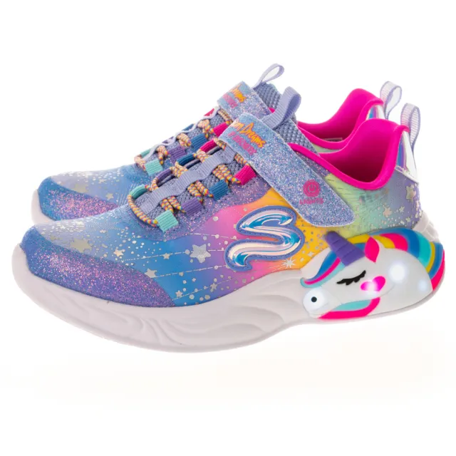 【SKECHERS】女童鞋系列 燈鞋 UNICORN DREAMS(302311LBLMT)