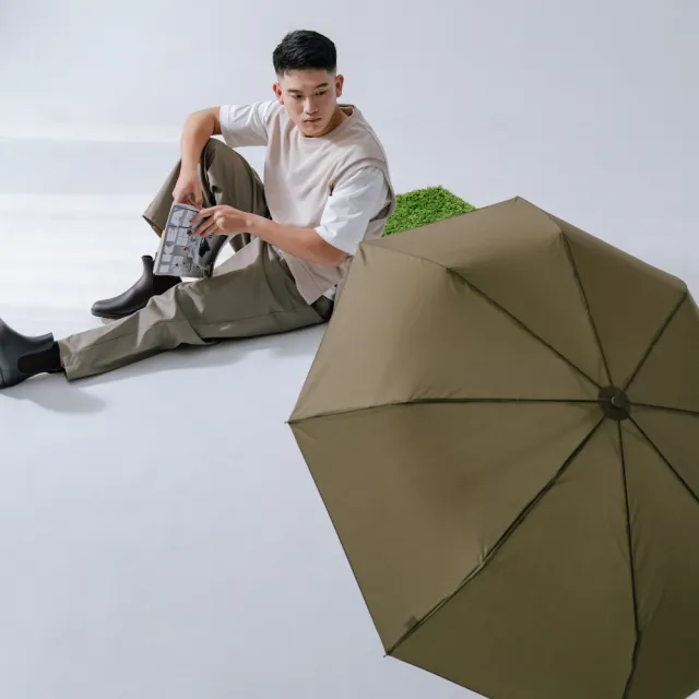 【OMBRA】T3 Lite 系列 / 自動折疊傘(3色 速乾 快乾 超潑水 自動傘 摺疊傘)