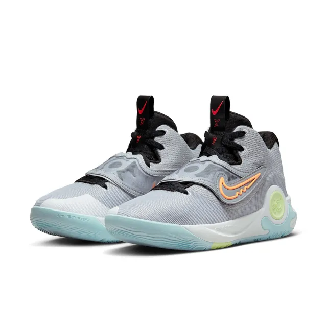 【NIKE 耐吉】籃球鞋 男鞋 運動鞋 杜蘭特 包覆 緩震 KD TREY 5 X EP 灰 DJ7554-009