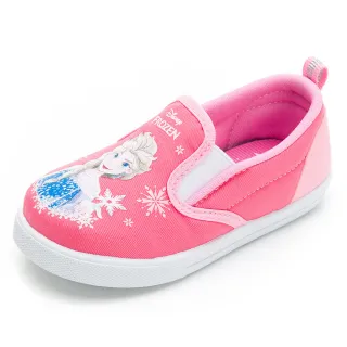 【Disney 迪士尼】童鞋 冰雪奇緣 童至尊鞋 /好穿脫 MIT正版 粉紅(FOKP37703)