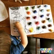 【Crayon Rocks 酷蠟石】畫畫好朋友(32顆  只是棉布板)
