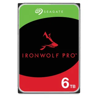 【SEAGATE 希捷】IronWolf Pro 6TB 3.5吋 7200轉 256MB NAS內接硬碟(ST6000NT001)