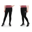 【PUMA】CLASSICS 女流行系列高腰緊身長褲-針織 訓練 慢跑 運動長褲 黑白(53561201)