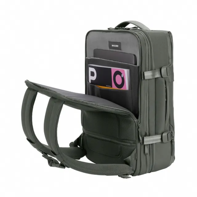 【Incase】雙11 A.R.C. Travel Pack 16 吋環保旅行後背包(冷衫綠)