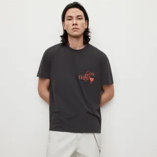 【ALLSAINTS】DIRECTION 愛心標語短袖T恤 MG069Y(舒適版型)