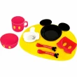 【日本錦化成】迪士尼兒童餐具8件禮盒組-米奇/米妮(迪士尼 日本製 兒童餐具)
