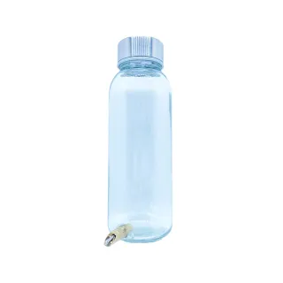 【YOYO 悠悠水族】撞針式玻璃水瓶_小號_二入組(鳥用品、鸚鵡用品、鸚鵡玩具、鳥窩、蜜袋鼯)