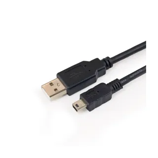 【POLYWELL】USB-A To Mini USB充電傳輸線 /5M