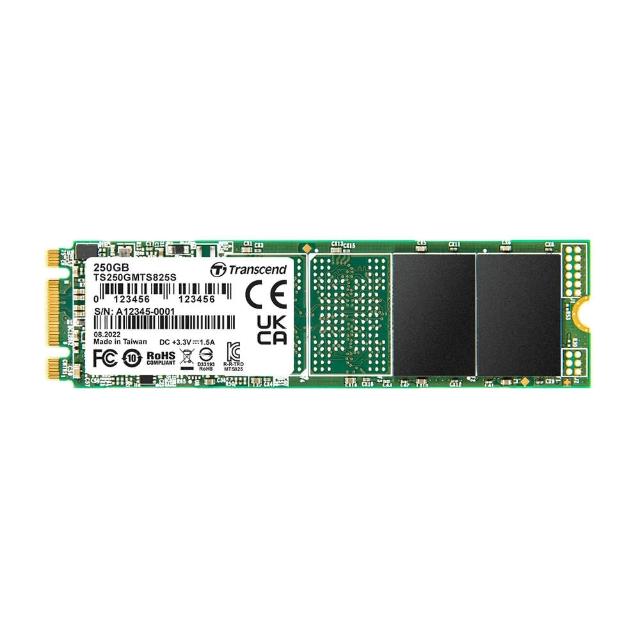 【Transcend 創見】MTS825S 250GB M.2 2280 SATA III SSD固態硬碟(TS250GMTS825S 新舊包裝隨機出貨)