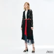 【iROO】全蕾絲綁帶設計長袖外套