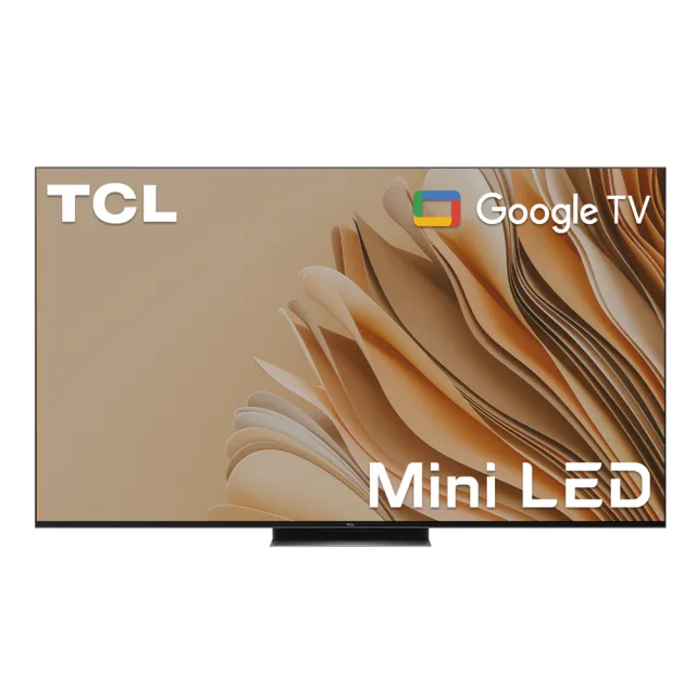 TCL】65型MiniLED QLED FreeSync 144Hz Google Tv量子點智能聯網顯示器