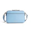 【Premium Authentic】PA．CLICK真皮雙袋相機包-天空藍(PA 真皮 兩用包 斜背包 側背包 手提包)