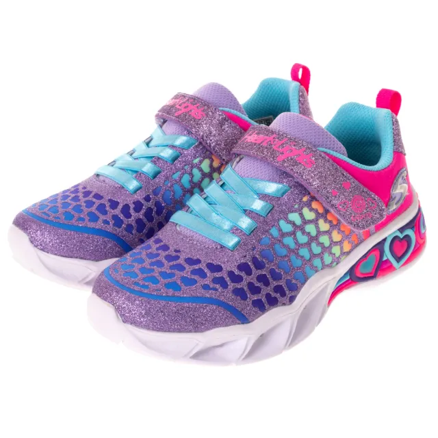 【SKECHERS】女童系列 燈鞋 SWEETHEART LIGHTS(302312LPRMT)