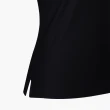 【PING】女款Mesh剪接短袖POLO衫-黑(吸濕排汗/涼感/GOLF/高爾夫球衫/RA22107-88)