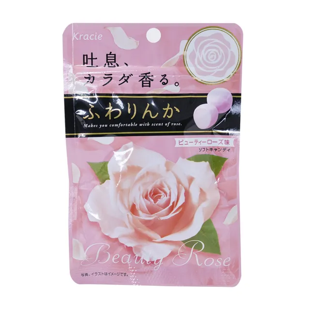 【Kracie】日本玫瑰薔薇花香軟糖32g