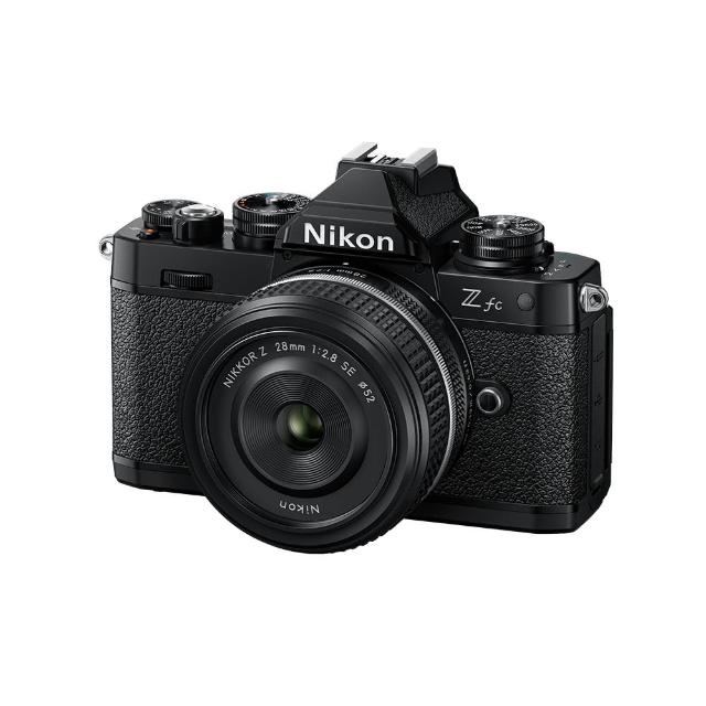 【Nikon 尼康】Zfc KIT Z 28MM F/2.8 黑色限定版(公司貨)