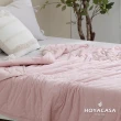 【HOYACASA】莫代爾針織涼感涼被-玫瑰粉(單人150×210cm)