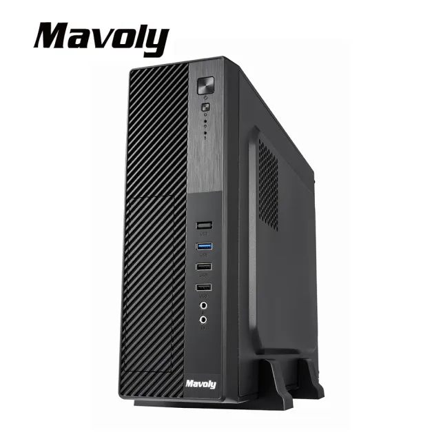 【Mavoly 松聖】草莓 水果系列 電腦機殼(黑化USB3.0 + 400w power)