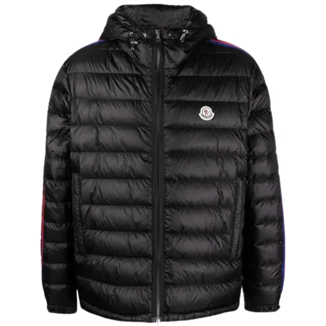 MONCLER】男款AGOUT 連帽羽絨外套-黑色(1號USA-S、4號USA-XL) - momo