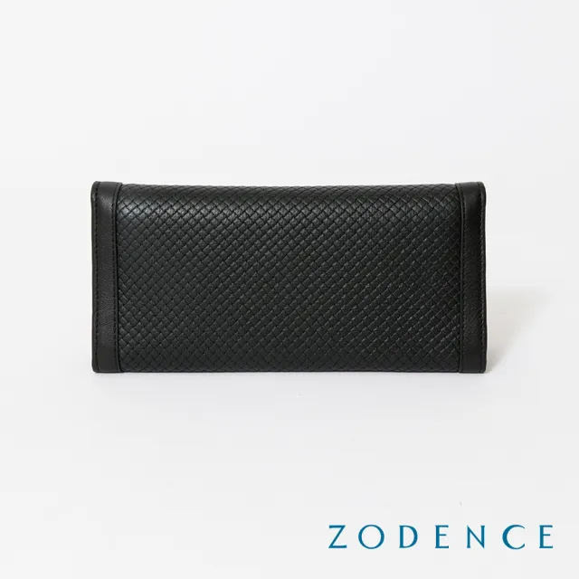 【ZODENCE 佐登司】BLUENOTE進口牛皮10卡長夾(黑)