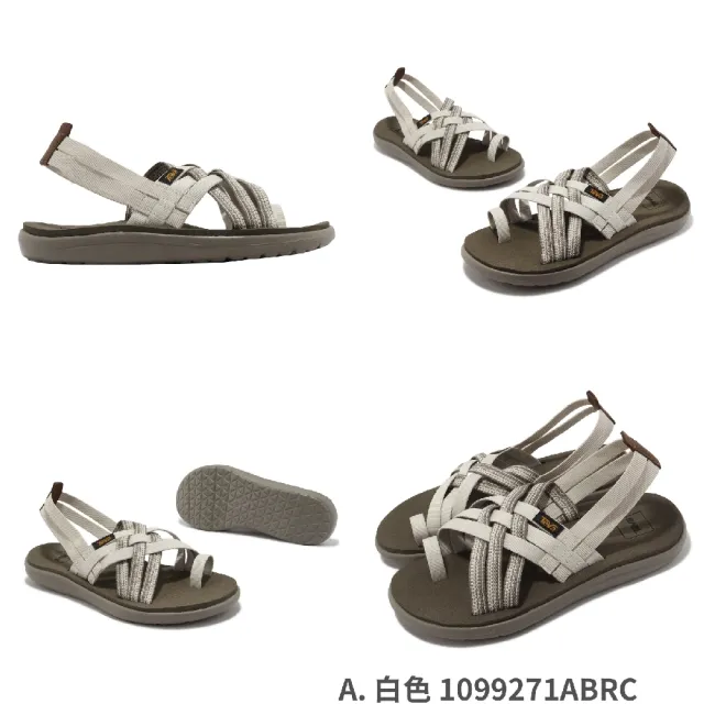 【TEVA】涼鞋 W Voya Strappy 女鞋 再生織帶 快乾 記憶鞋床 2色 單一價(1099271HBK)