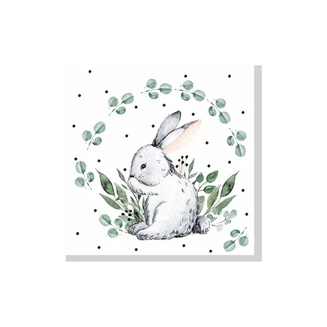 【Paper+Design】甜蜜的兔(餐巾紙 蝶谷巴特 餐桌佈置)