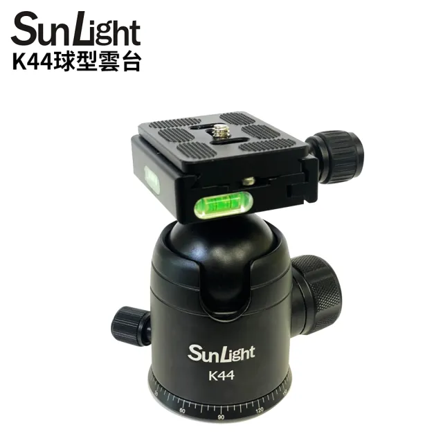 【SunLight】K44 專業阻尼球型雲台(綠色)