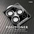 【YADI】iPhone 14 Pro 標靶鏡頭保護貼(含定位輔助器/鋁合金屬/9H硬度/AR光學/抗指紋-3入-銀)