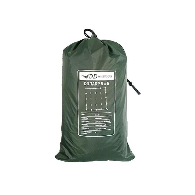 【DD HAMMOCKS】野營天幕 5x5 橄欖綠 DD-TOG-5