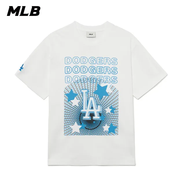 【MLB】短袖T恤 Neon Festa系列 道奇/紅襪/洋基隊(3ATSN0233-三色任選)
