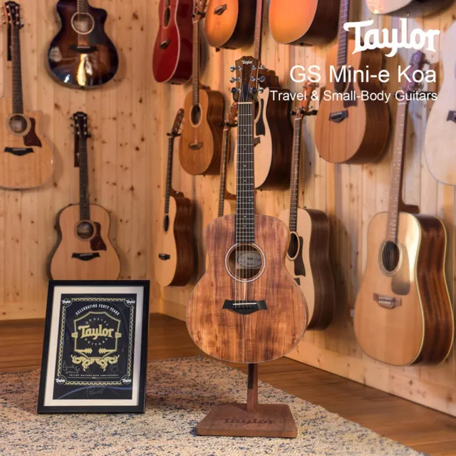 【Taylor】GS mini-e koa 36寸 限量相思木 電木吉他 旅行吉他(面單吉他 全新公司貨 贈原廠琴袋)