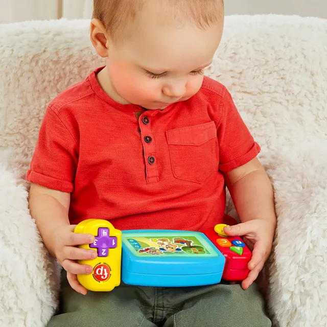 【Fisher price 費雪】學習遊戲控制器玩具(寶寶安撫/匯樂感統玩具/幼兒玩具/早教啟蒙/感覺啟蒙)