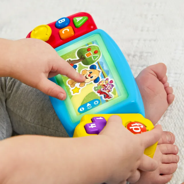 【Fisher price 費雪】學習遊戲控制器玩具(寶寶安撫/匯樂感統玩具/幼兒玩具/早教啟蒙/感覺啟蒙)